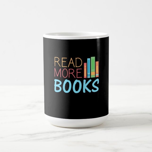 Read More Books Coffee Mug (Center)