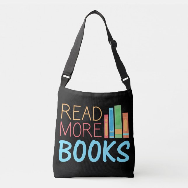 Read More Books Crossbody Bag (Front)