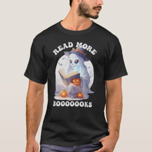 Read More Books, Halloween Bookish Ghost T-Shirt