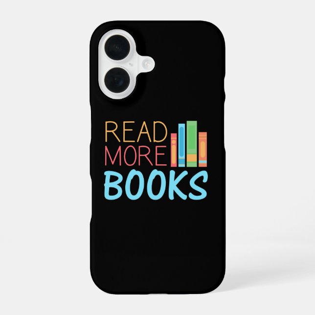 Read More Books iPhone 16 Case (Back)