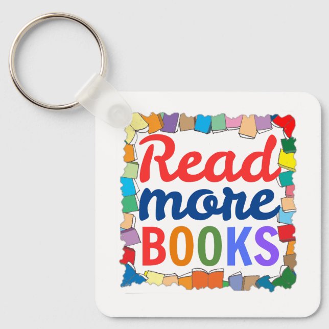 Read More Books Key Ring (Front)