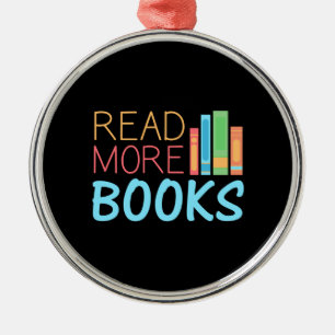Read More Books Metal Tree Decoration