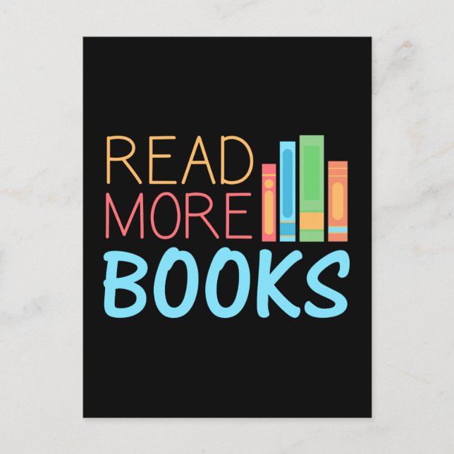 Read More Books Postcard (Front)