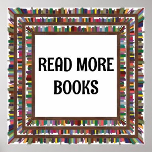 Read more books poster
