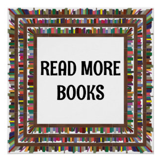 Read more books poster