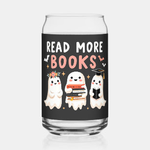 Read more books Spooky Halloween Ghost Book Lovers Can Glass