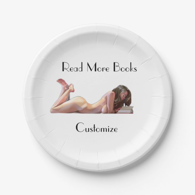 Read More Books Thunder_Cove  Paper Plate (Front)