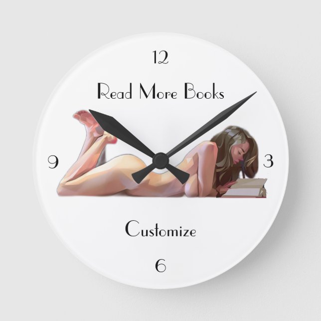 Read More Books Thunder_Cove  Round Clock (Front)