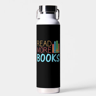 Read More Books Water Bottle