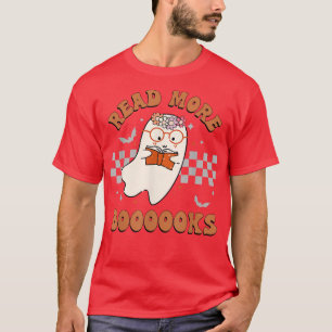 Read more boooooks Cute Ghost Read more boooooks H T-Shirt