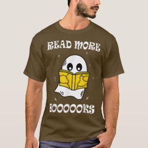 Read more boooooks Cute Ghost Read more boooooks H T-Shirt