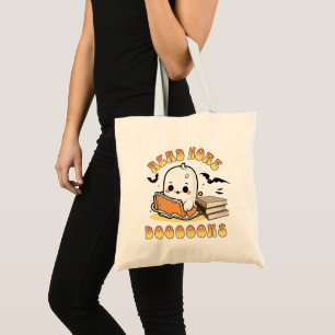 Read more boooooks tote bag