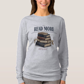 Read More Think Deep Book Lover Long Sleeve T-Shirt