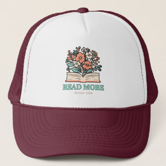 READ MORE WORRY LESS TRUCKER HAT