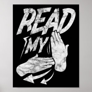 Read My Hand Deaf American Sign Language Distresse