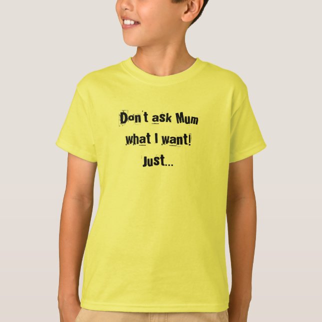 Read My List Kids Tshirt (Front)