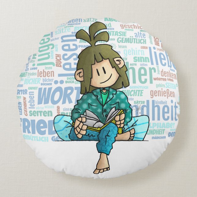 Read Quinn Round Cushion (Front)