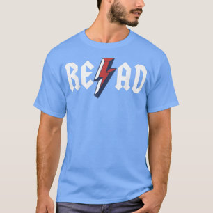 Read Rock N Roll Reading Rock Star Funny Books Lov T-Shirt