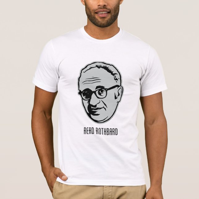 Read Rothbard T-shirt (Front)
