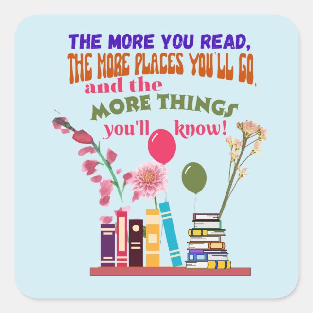 Read Square Sticker (Front)