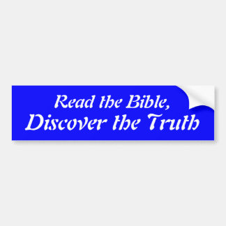 Read the Bible Bumper Sticker