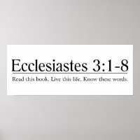 Read the Bible Ecclesiastes 3:1-8