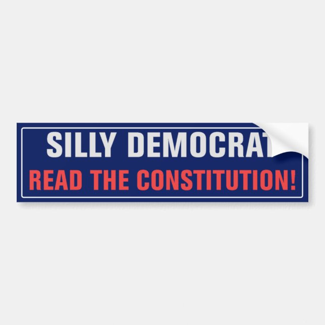 Read The Constitution Bumper Sticker (Front)