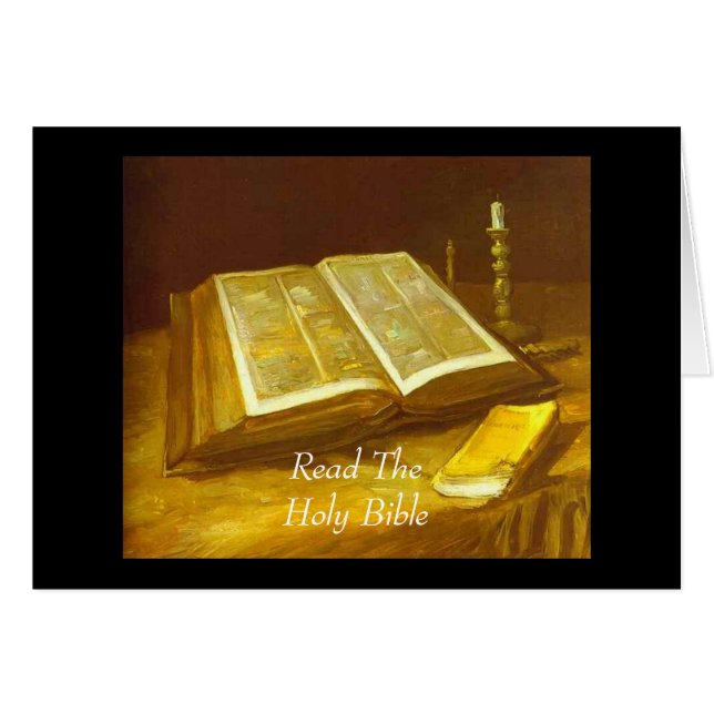 Read The Holy Bible (Front Horizontal)
