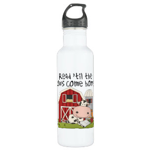Read 'til The Cows Come Home 710 Ml Water Bottle