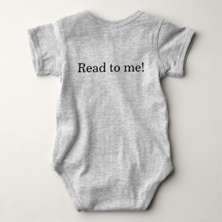 Read to Me One piece Baby Bodysuit