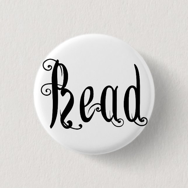 Read (Ver 2) 3 Cm Round Badge (Front)