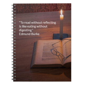 Read without reflecting notebook