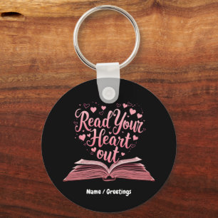 Read Your Heart Out A Book Lover's Haven Key Ring