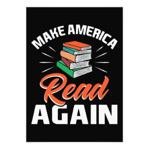 Reader Gift Make America Read Again Photo Print