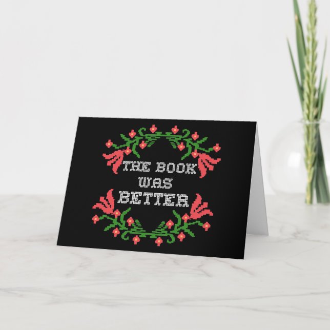 Reader Gift The Book Was Better Card (Front)