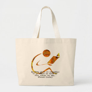 Reader Golden Bag