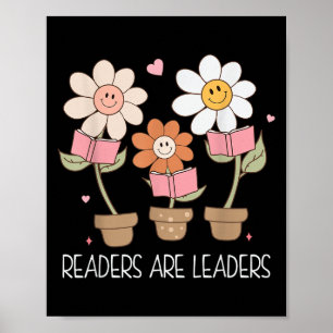 Readers Are Leaders Motivational Reading Book Quot Poster