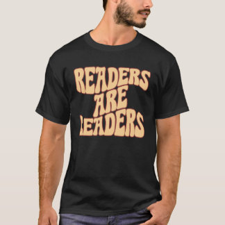 Readers Are Leaders Vintage Book  Reading Teacher  T-Shirt