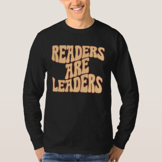 Readers Are Leaders Vintage Book  Reading Teacher  T-Shirt