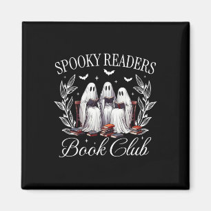Readers Book Club Funny Ghost Teacher Happy Hallow Magnet