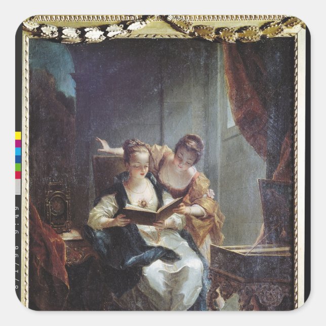 Readers Square Sticker (Front)