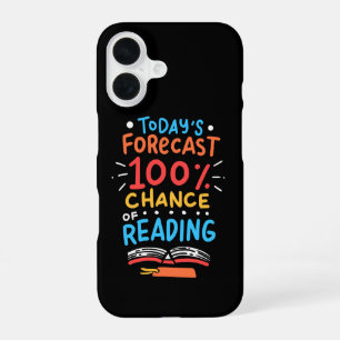 Reading - 100% Chance of Reading iPhone 16 Case