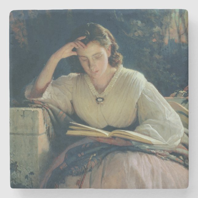 Reading , 1863 stone coaster (Front)