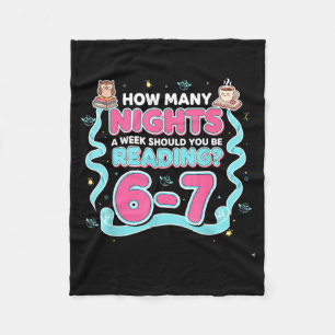 Reading 67 Meme Englieacher Funny 67 Book Lover Hu Fleece Blanket