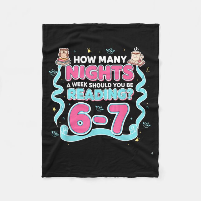 Reading 67 Meme Englieacher Funny 67 Book Lover Hu Fleece Blanket (Front)