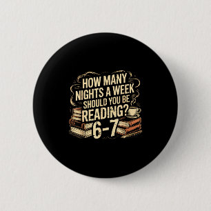 Reading 67 Meme Englieacher Funny 67 Librarian 6 Cm Round Badge