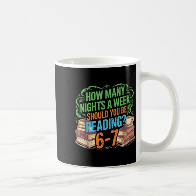 Reading 67 Meme Englieacher Funny 67 Librarian  Coffee Mug (Right)