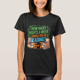 Reading 67 Meme Englieacher Funny 67 Librarian T-Shirt