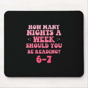 Reading 67 Meme English Teacher Funny Six Sevene R Mouse Pad
