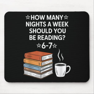 Reading 67 Six Seven Meme English Teacher Funny Bo Mouse Pad
